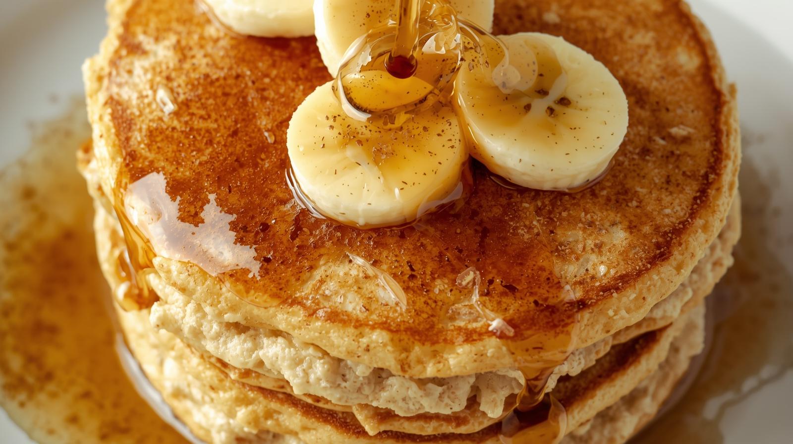 Oatmeal Apparel Co. - deliciously hearty Blog, oatmeal, bananas, cinnamon, and pancakes.