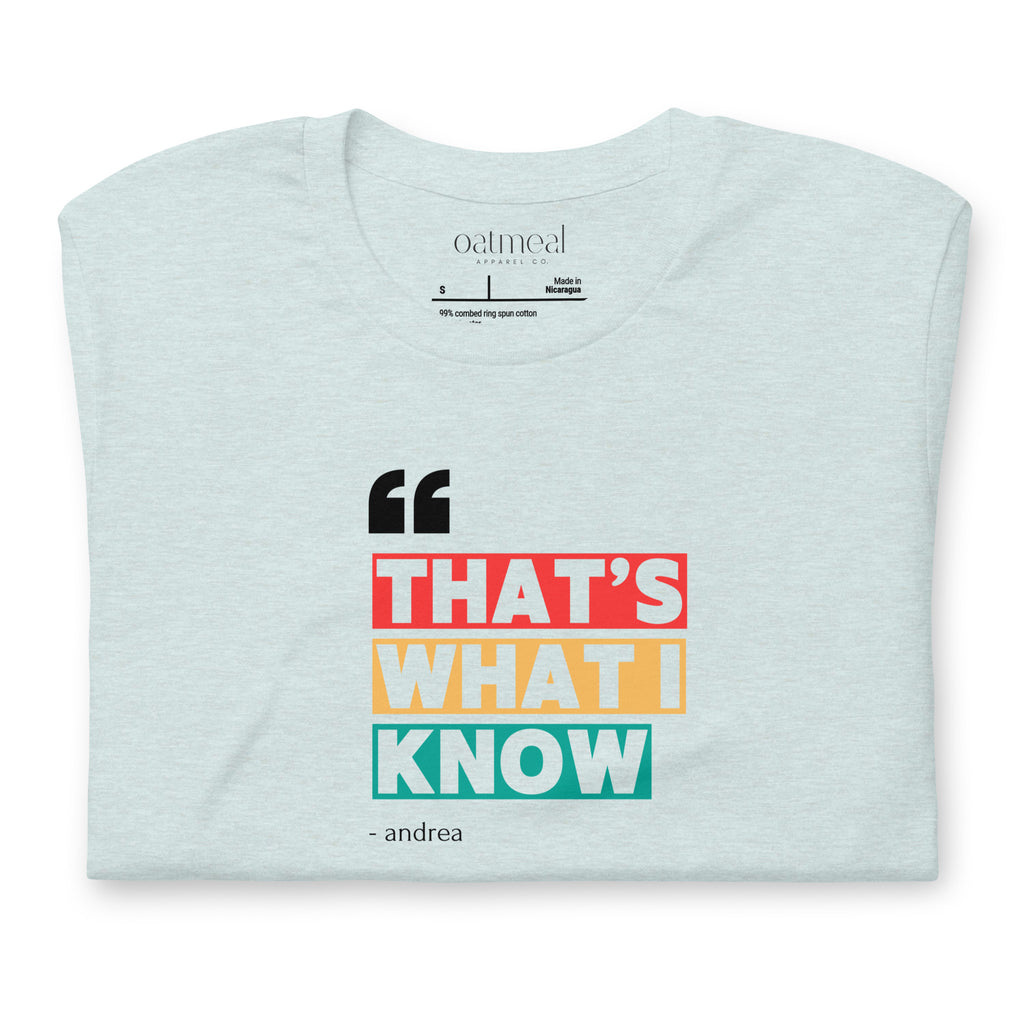 at Oatmeal Apparel Co.